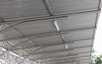 installing Manian Fawr metal roofing